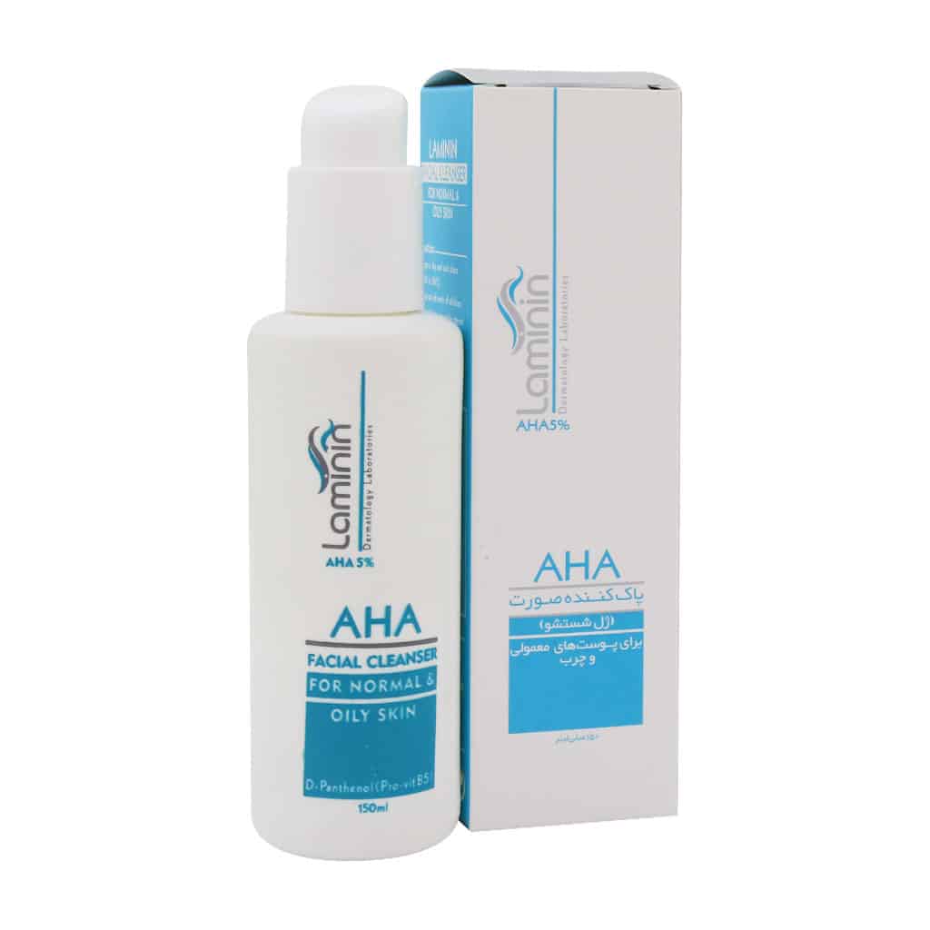 ژل پاک کننده صورت AHA 15% لامینین