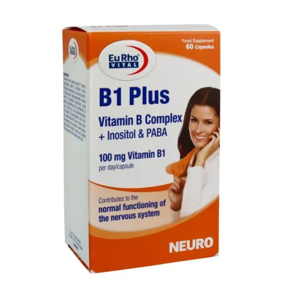 کپسول B1 پلاس یوروویتال 60 عددی