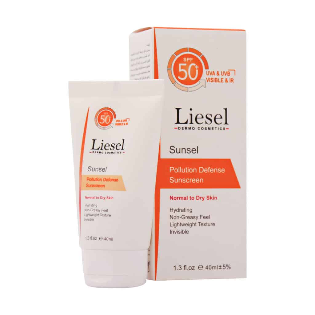 Liesel-Sunsel-Dry-And-Normal-Skin-Sunscreen-Cream-SPF۵۰-۴۰ کرم ضدآفتاب پوست نرمال تا خشک لایسل - Image 1