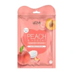 ماسک صورت نقابی هلو و ماست انواع پوست وارمی 2 عددی