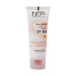 کرم ضد آفتاب SPF100 بی رنگ انواع پوست سی گل