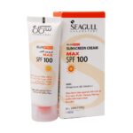کرم ضد آفتاب SPF100 بی رنگ انواع پوست سی گل - Image 2
