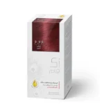 کیت رنگ مو شرابی آتشین شماره 6/66 زی فام