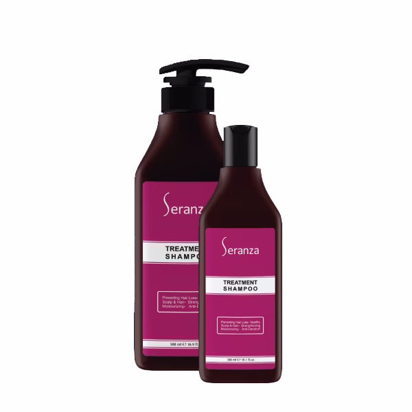 سرانزا شامپو ترمیم و بازسازی و ضد شوره 300میل شامپو ترمیم و بازسازی کننده و ضد شوره سرانزا - Image 1