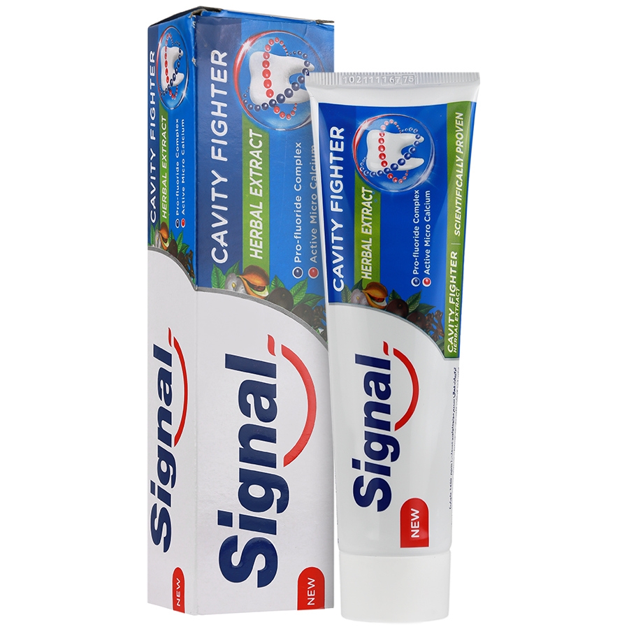 خمیر دندان ضد پوسیدگی با طعم گیاهی 100 میل برای سلامت دهان و دندان