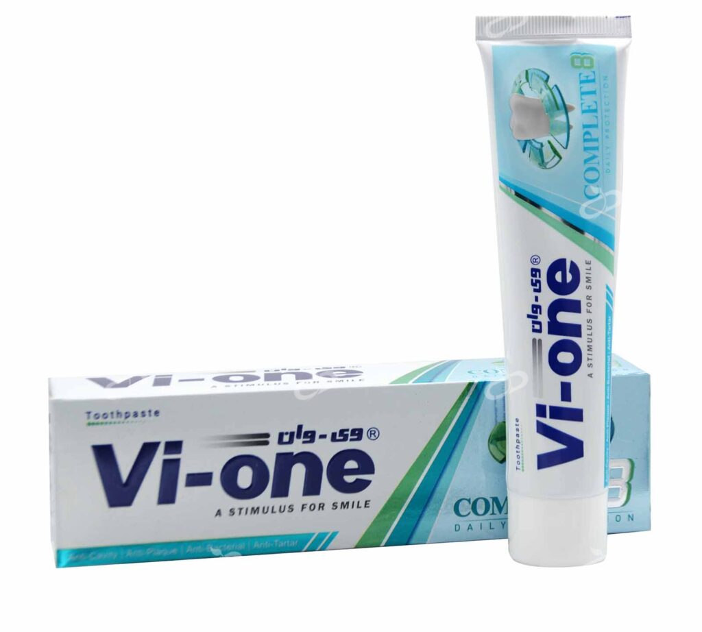 خمیردندان 8 کاره وی وان با فرمولاسیون طبیعی