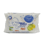 دستمال مرطوب پاک کننده آرایش 3 در 1 دافی 20 عددی